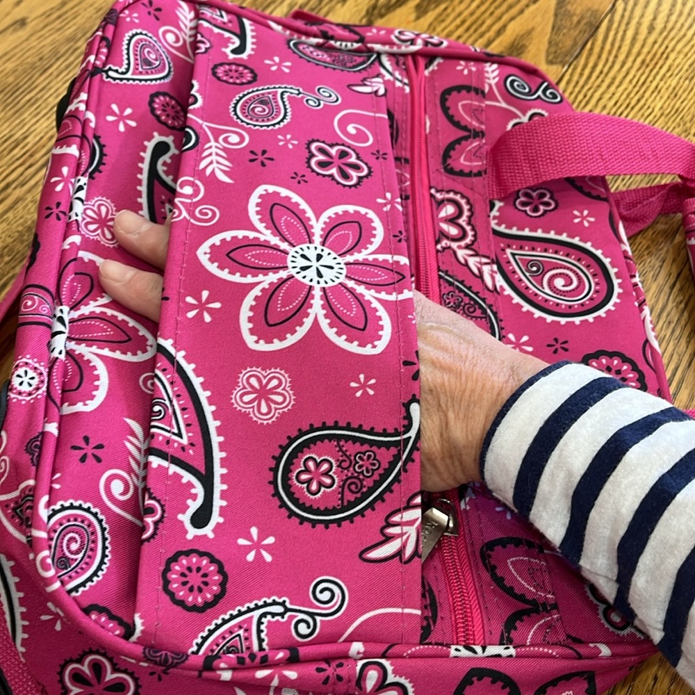 Rockland Pink Paisley Women's Bag NWOT - Picture 10 of 10
